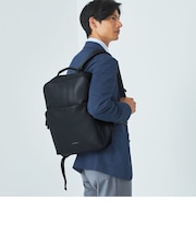 シボ レザーライク バックパック