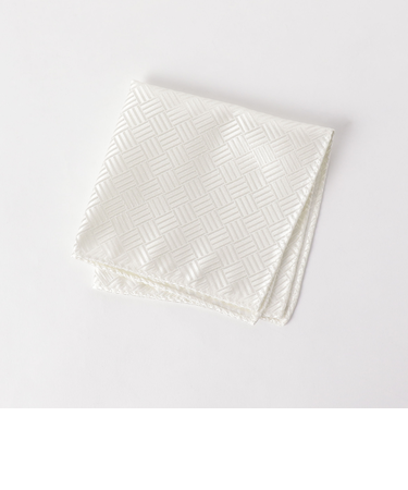 GLR シルク フォーマル ジオメトリック ポケットチーフ