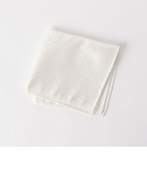 GLR シルク フォーマル ジオメトリック ポケットチーフ