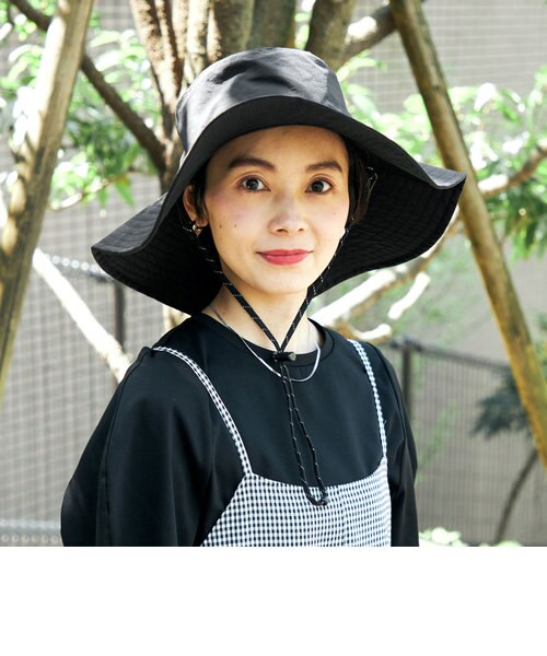 新品 NEW ERA 【別注】NEW ERAワイドブリム ハット 撥水 矢野未希子さん着用】【別注】＜ NEW ERA ＞ワイドブリム ハット