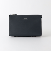 レザーライク サフィアーノ クラッチ バッグ