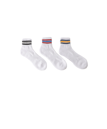 GLR クオーター 3P ソックス