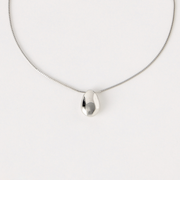 ドロップメタル スライドネックレス