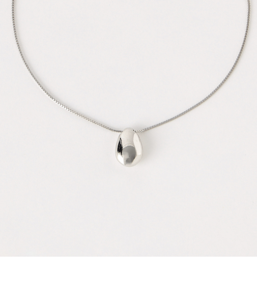 ドロップメタル スライドネックレス