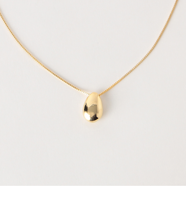 ドロップメタル スライドネックレス