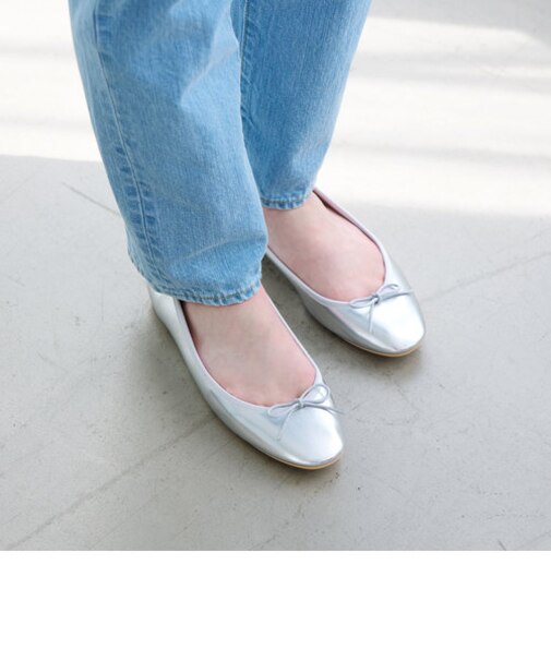 ラウンド バレエシューズ - 晴雨兼用 -