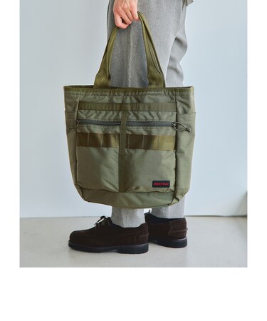 別注】＜BRIEFING＞N/UR MISSIONB トート バッグ｜グリーンレーベル 