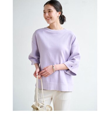 【別注】＜Champion＞6分袖 スウェット プルオーバー