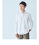 JUST fit シルケット カット 長袖 シャツ -抗菌-