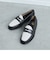 【WEB限定】＜G.H.BASS＞ LARSON BLACK&WHITE ローファー