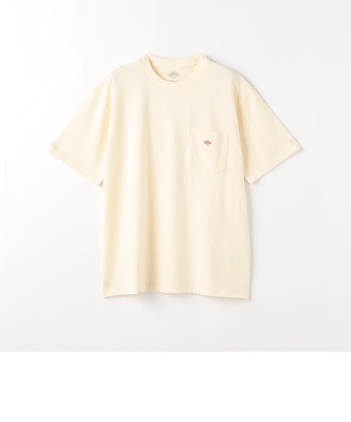 ＜DANTON＞ロゴ ポケット ソリッド Tシャツ