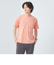 ＜DANTON＞ロゴ ポケット ソリッド Tシャツ