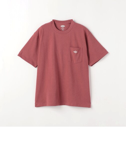 ＜DANTON＞ロゴ ポケット ソリッド Tシャツ