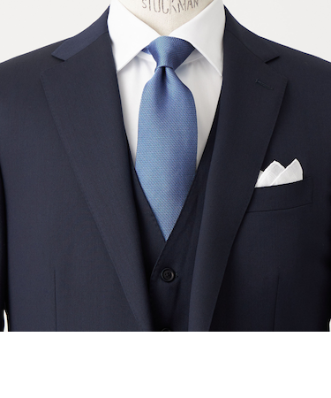 GLR シルク セミ フォーマル 8.0cm ソリッド ネクタイ