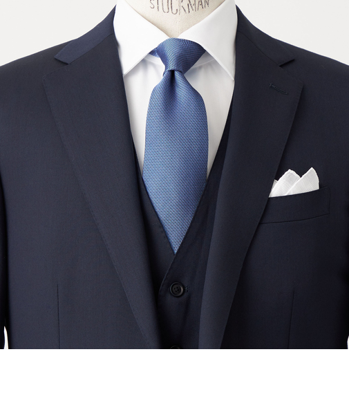 GLR シルク セミ フォーマル 8.0cm ソリッド ネクタイ