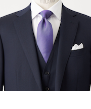 GLR シルク セミ フォーマル 8.0cm ソリッド ネクタイ