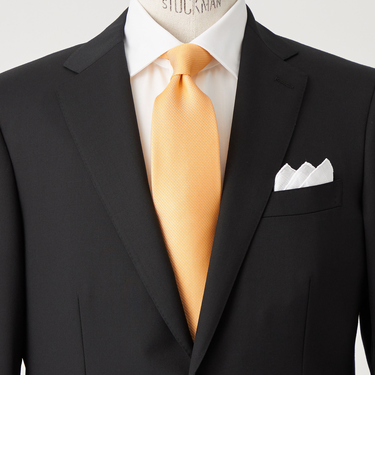 GLR シルク セミ フォーマル 8.0cm ソリッド ネクタイ