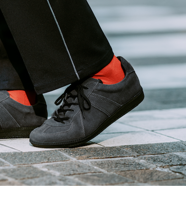 【別注】＜GERMAN TRAINeR＞GLR ジャーマントレーナー スエード スニーカー