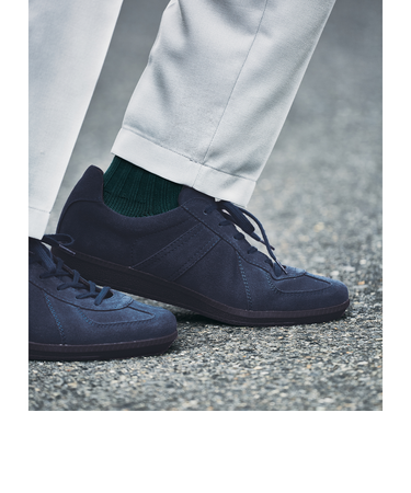 【別注】<GERMAN TRAINeR>GLR ジャーマントレーナー スエード スニーカー