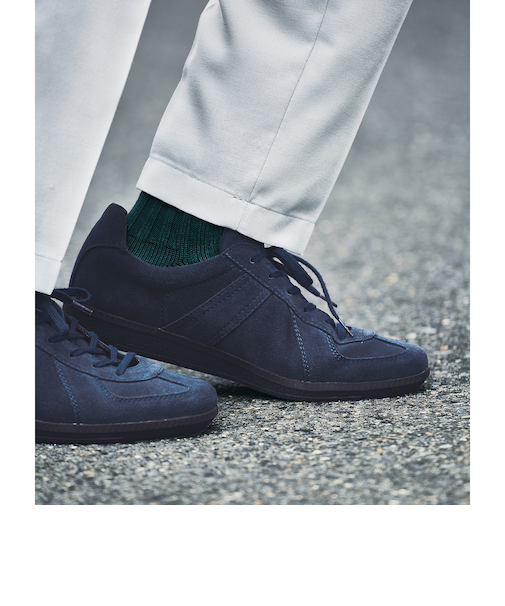 【別注】<GERMAN TRAINeR>GLR ジャーマントレーナー スエード スニーカー