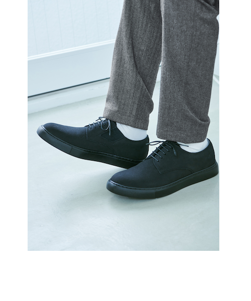 GLR サイドゴア プレーントゥ シューズ｜グリーンレーベル