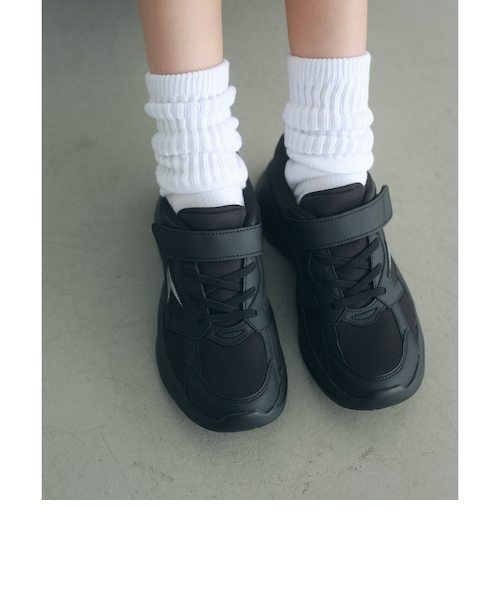 別注】＜瞬足＞プラットフォーム スニーカー / キッズ 19cm-25cm