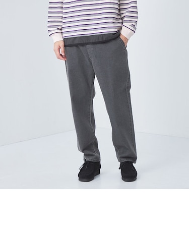 ＜Lee＞FLeeasy Narrow デニムブラック イージーパンツ