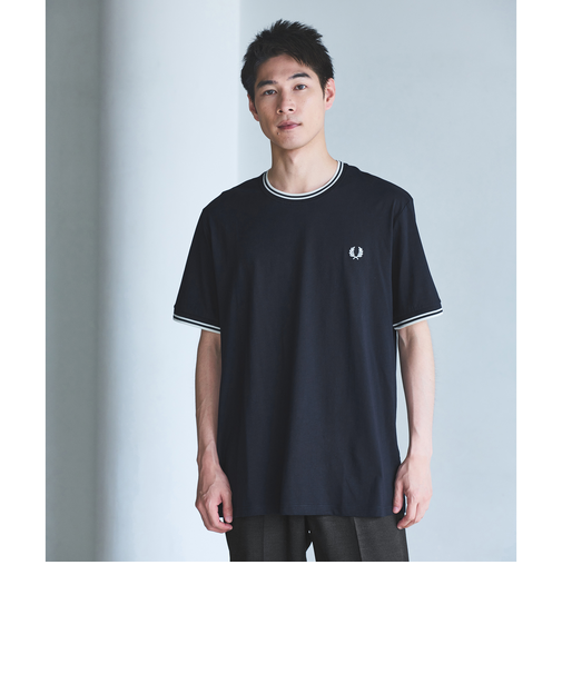 <FRED PERRY>ツインティップ Tシャツ