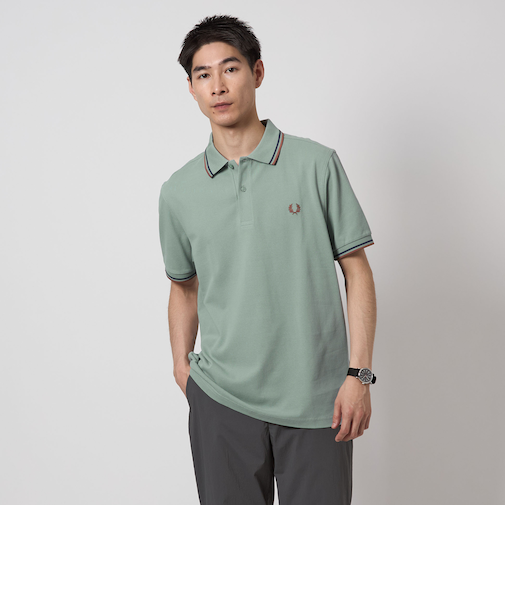 <FRED PERRY>ツインティップ ポロシャツ