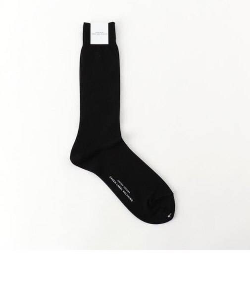 シルケット ソリッド  ドレスソックス