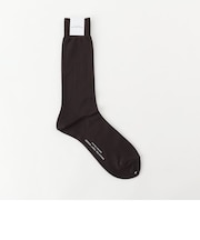 シルケット ソリッド  ドレスソックス