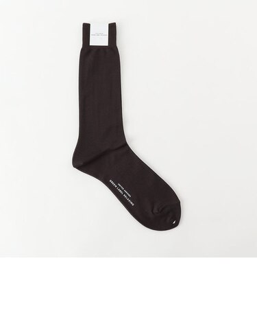 シルケット ソリッド  ドレスソックス