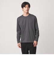 【WEB限定】JUST fit ジャケイン クルーネック 長袖 Tシャツ -吸水速乾・抗菌-