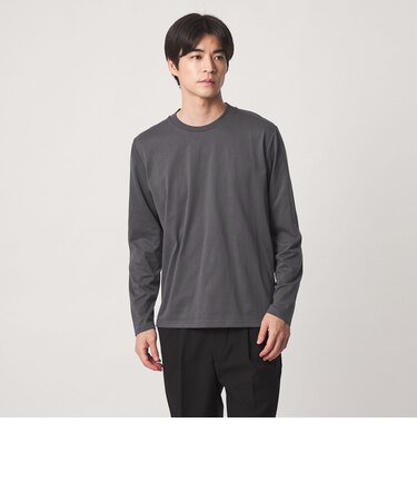 【WEB限定】JUST fit ジャケイン クルーネック 長袖 Tシャツ -吸水速乾・抗菌-