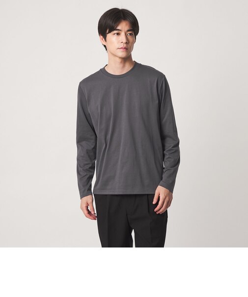 【WEB限定】JUST fit ジャケイン クルーネック 長袖 Tシャツ -吸水速乾・抗菌-