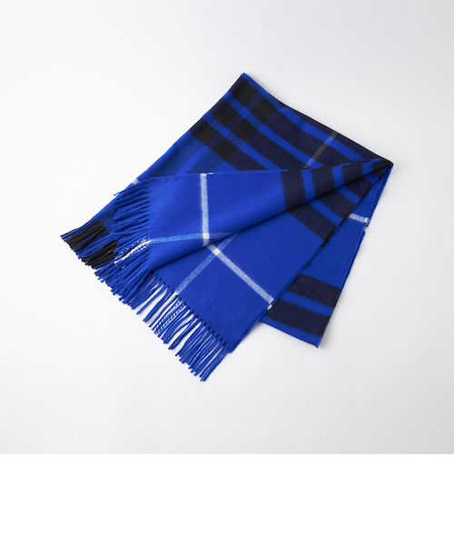 新品】グリーンレーベル別注Johnstons of Elginチェックストール