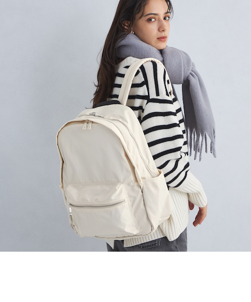 ダブルジップ バックパック / リュック - はっ水 -｜グリーンレーベル