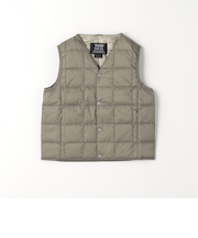 ＜TAION＞ベーシック Vネックボタン インナーダウンベスト / キッズ  110cm-130cm