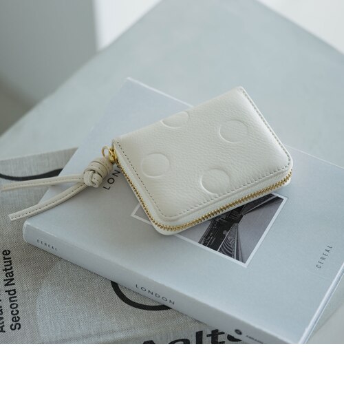perche グリーンレーベルリラクシング レザードットウォレット ＊箱なし 別注】＜perche＞レザードット ウォレット / 財布｜グリーンレーベル