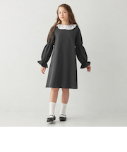 シロエリ ワンピース / キッズ 140cm-160cm