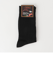 ＜ADRIAN＞マイクロファイバー リブ ホーズ ソックス