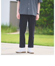 ウォッシャブルトロ ナロー 9分丈 ユーティリティパンツ S1 -ストレッチ・防シワ-