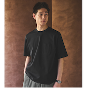 オーガニック ポンチ クルーネック Tシャツ