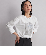 【WEB限定】＜at ease＞フォトプリント ロングスリーブ Tシャツ