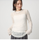 【WEB限定】＜at ease＞レース プルオーバー カットソー