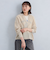 メッシュ スキッパー ニット プルオーバー -ウォッシャブル-