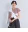 グロッシー フレンチスリーブ Tシャツ -制菌-