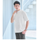 【WEB限定】JUST fit デイリー モック 半袖 Ｔシャツ カットソー -吸水速乾・抗菌-