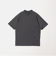 【WEB限定】JUST fit デイリー モック 半袖 Tシャツ カットソー -吸水速乾・抗菌-