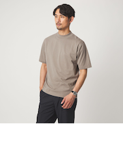 【WEB限定】JUST fit デイリー モック 半袖 Tシャツ カットソー -吸水速乾・抗菌-